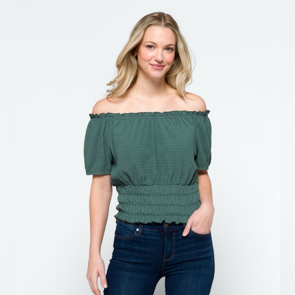 NWT Piper Off The Shoulder Knit Top - Picture 1 of 7